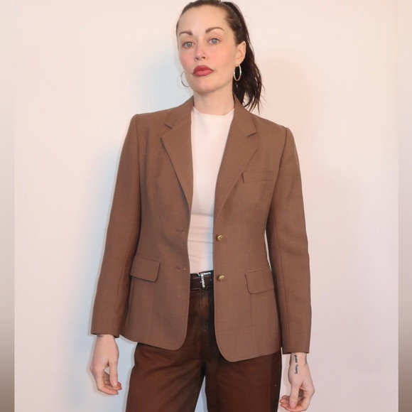 Evan Picone Jackets & Blazers - Evan Picone Brown Blazer
